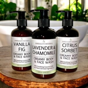 Creamy Body and Face Wash - 8 oz.