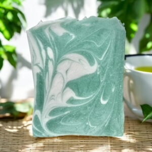Green Tea & Patchouli Triple Butter and Coconut Milk Soap