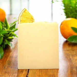 White Tea and Citrus Triple Butter and Coconut Milk Soap