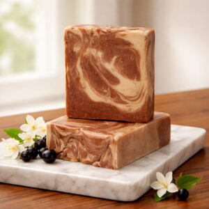 *NEW* Cassis & Jasmine- Triple Butter and Coconut Milk Soap